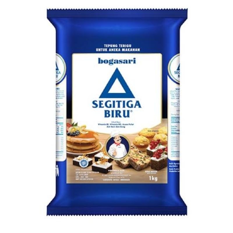 

Tepung Segitiga Biru Premium 1 Kg