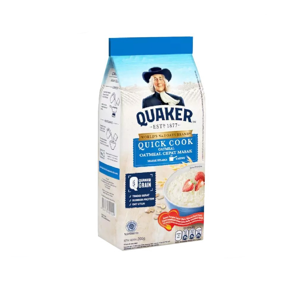 

Quaker Quick Cooking Oatmeal 200 Gr