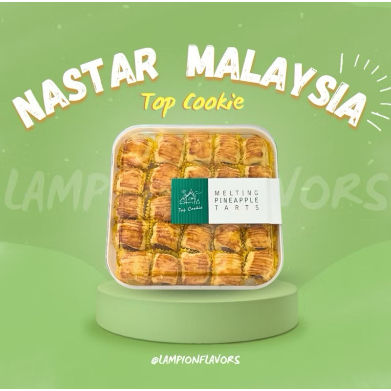 

READY STOCK Nastar Melting Pineapple Tart Top Cookies - Nastar Viral Malaysia