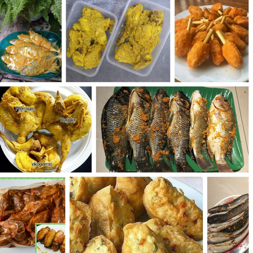 

Aneka Lauk Siap Goreng | Ikan Goreng | Ayam Goreng |Tahu Isi