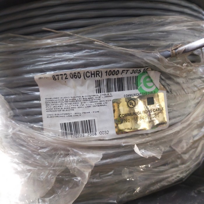BELDEN 50106U CAT 6 OUTDOOR ORIGINAL BELDEN UTP Cable Cat.6 / Kabel Cat.6 Outdoor ( 50106U ) 305m OR