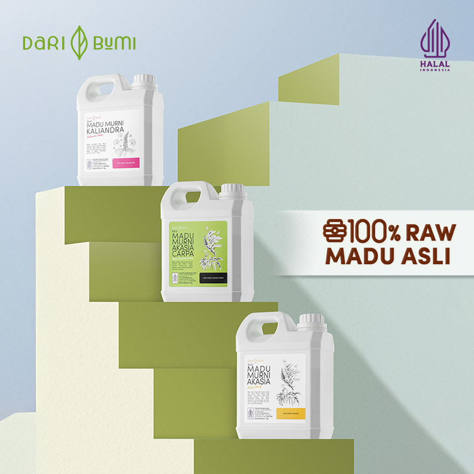 

Dari Bumi Madu Murni 1 kg Madu Asli Varian Raw Honey