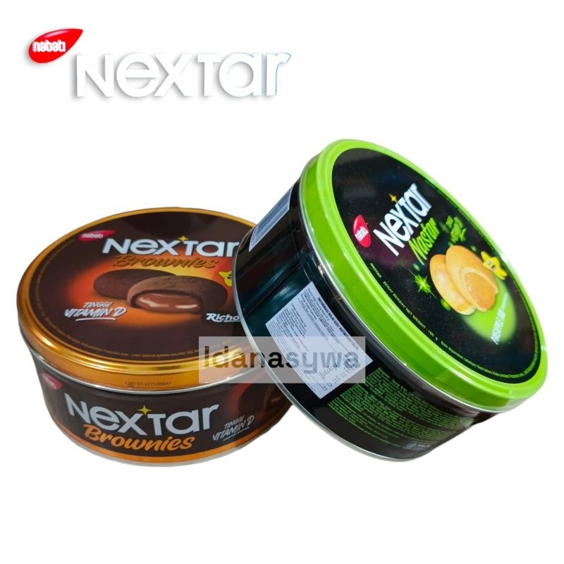 

Nextar cookies kaleng 160 gram Brownies_Pineapple