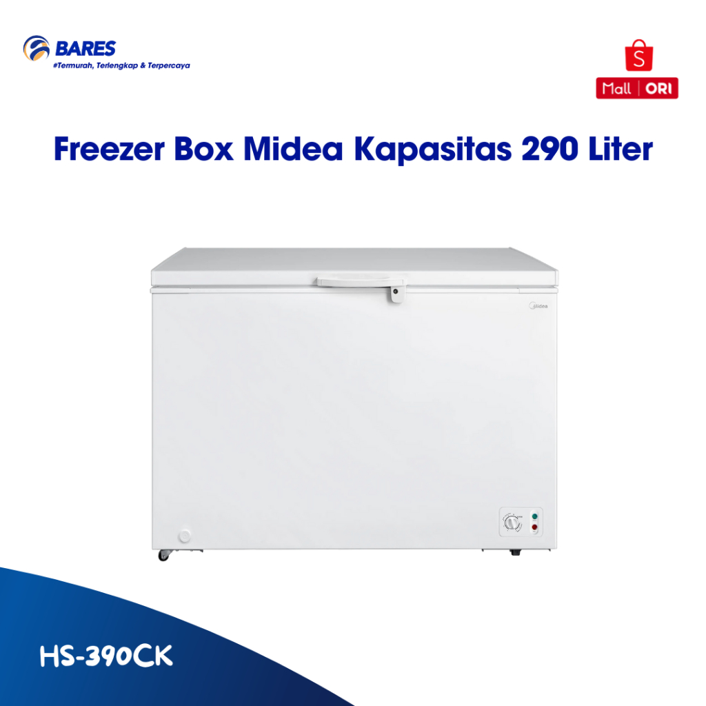 Midea HS-390CNK Freezer Box Kapasitas 290 Liter