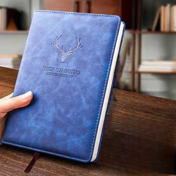

Buku Jurnal Leather Notebook Diary 68GSM 200 Halaman Grid A6 - JGJSA360 - Dark Blue