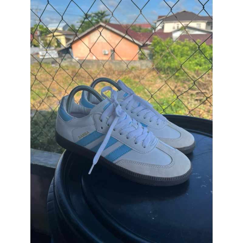 Adidas Samba 'White Blue'