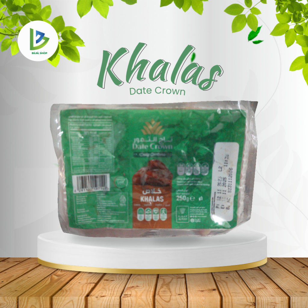 

Kurma Date Crown Khalas 250gr - Date Crown Khalas 250gr