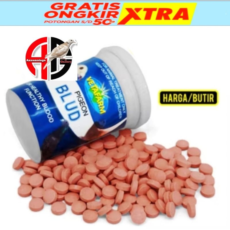 BLUD VETAFARM  VITAMIN BURUNG MERPATI MENAMBAH POWER DAN STAMINA MERPATI