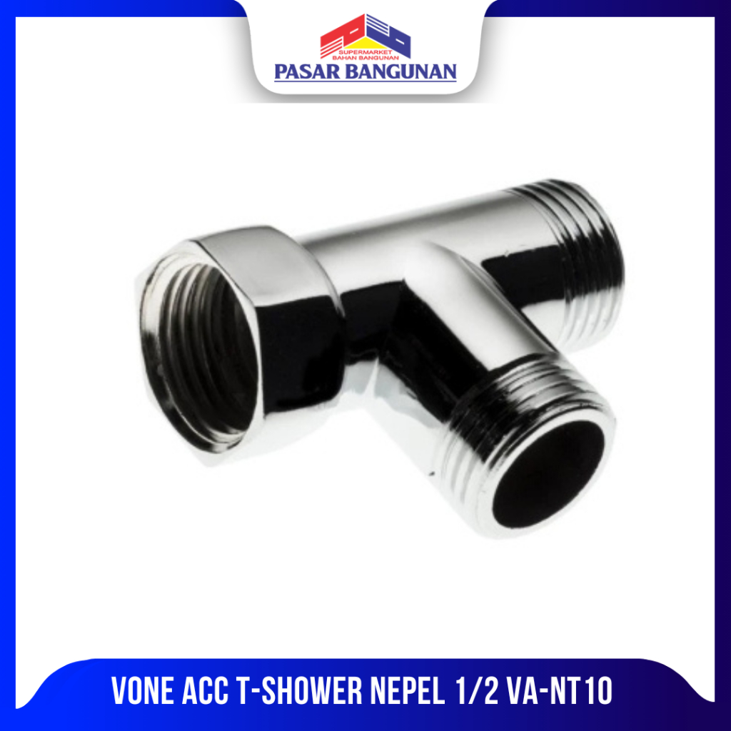 VONE ACC T-SHOWER NEPEL 1/2 VA-NT10