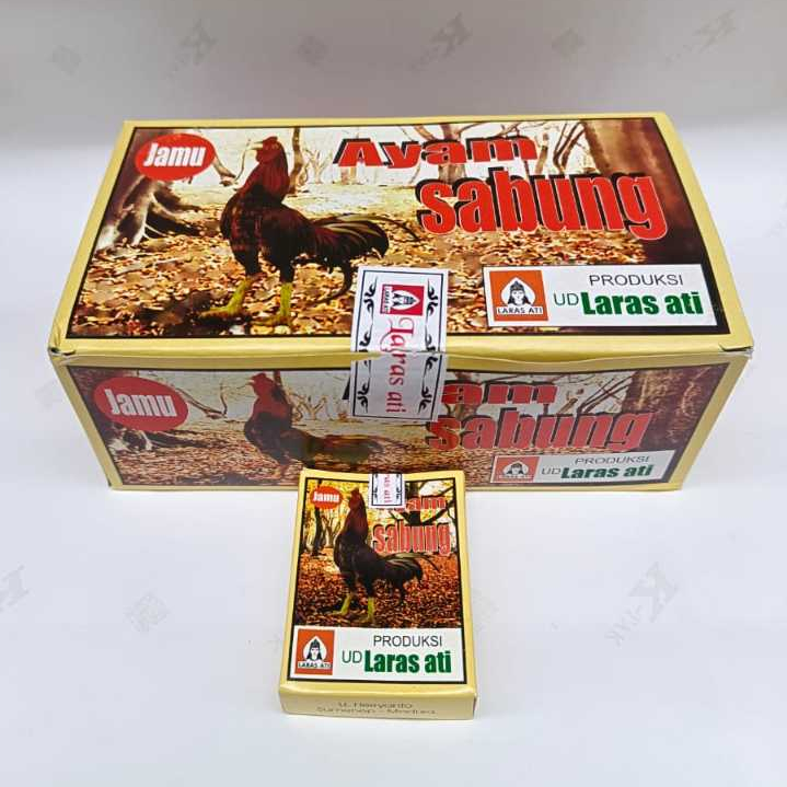LARASATI AYAM SABUNG ( DUS KECIL C0KL4T) JAMU LARAS ATI AYAM PERAWATAN HEWAN PELIHARAAN