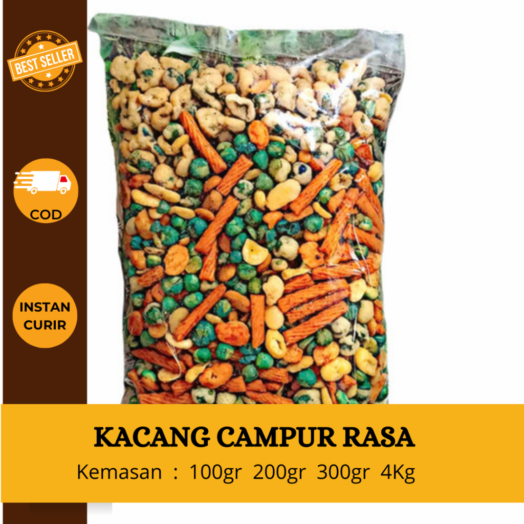

Kacang Campur Rasa 4kg-grosir camilan murah sidoarjo