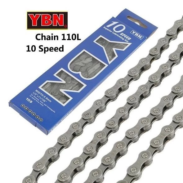 Rantai Ybn 10 Speed Rante Spd 10Speed Sepeda Gunung Mtb Xc Balap Chain Yaban / RANTAI YBN 10 speed T