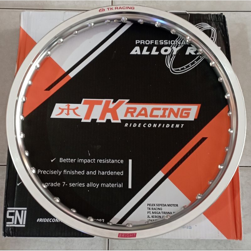 Lingkar TK Racing 18 160 Silver Velg Tk Veleg original tk racing