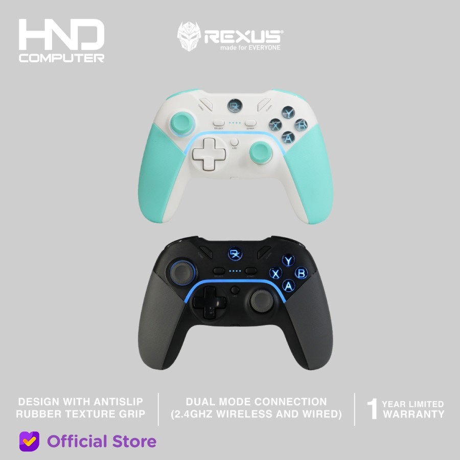 Gamepad Rexus Daxa Asteria AX1 - Black Grey