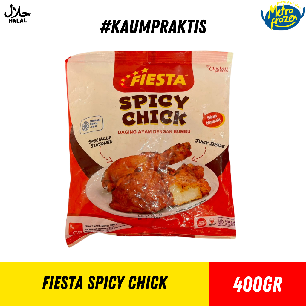 

FIESTA Spicy Chick Ayam Berbumbu Instan 400gr