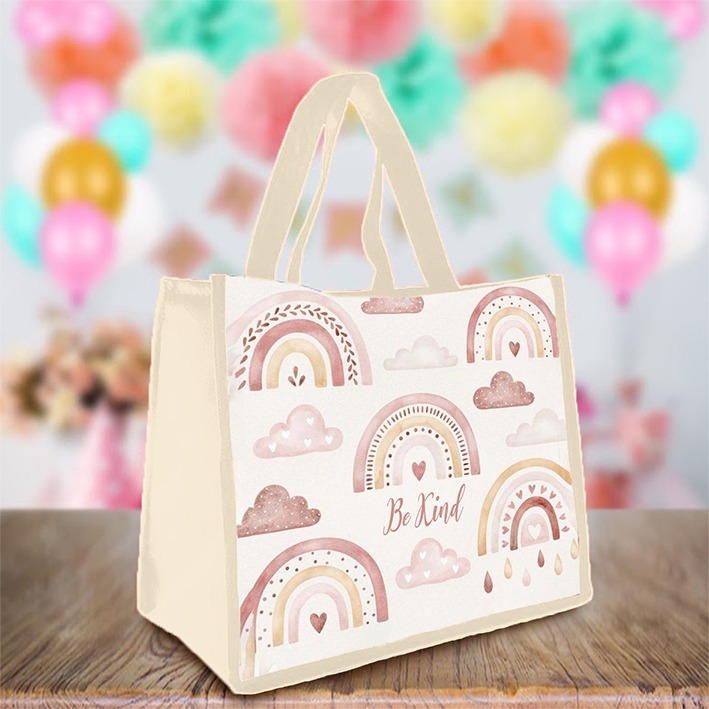 

Tas Ultah Rangka Rainbow awan pelangi Goodie Bag Souvenir Ulang Tahun