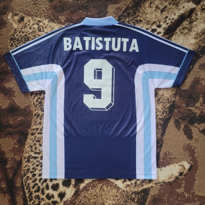 Jersey Argentina away 1998 Batistuta