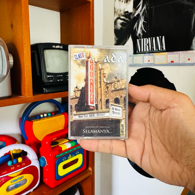 Kaset Pita /Tape Ada Band Cinema Story Original 100% Berfungsi/Tested