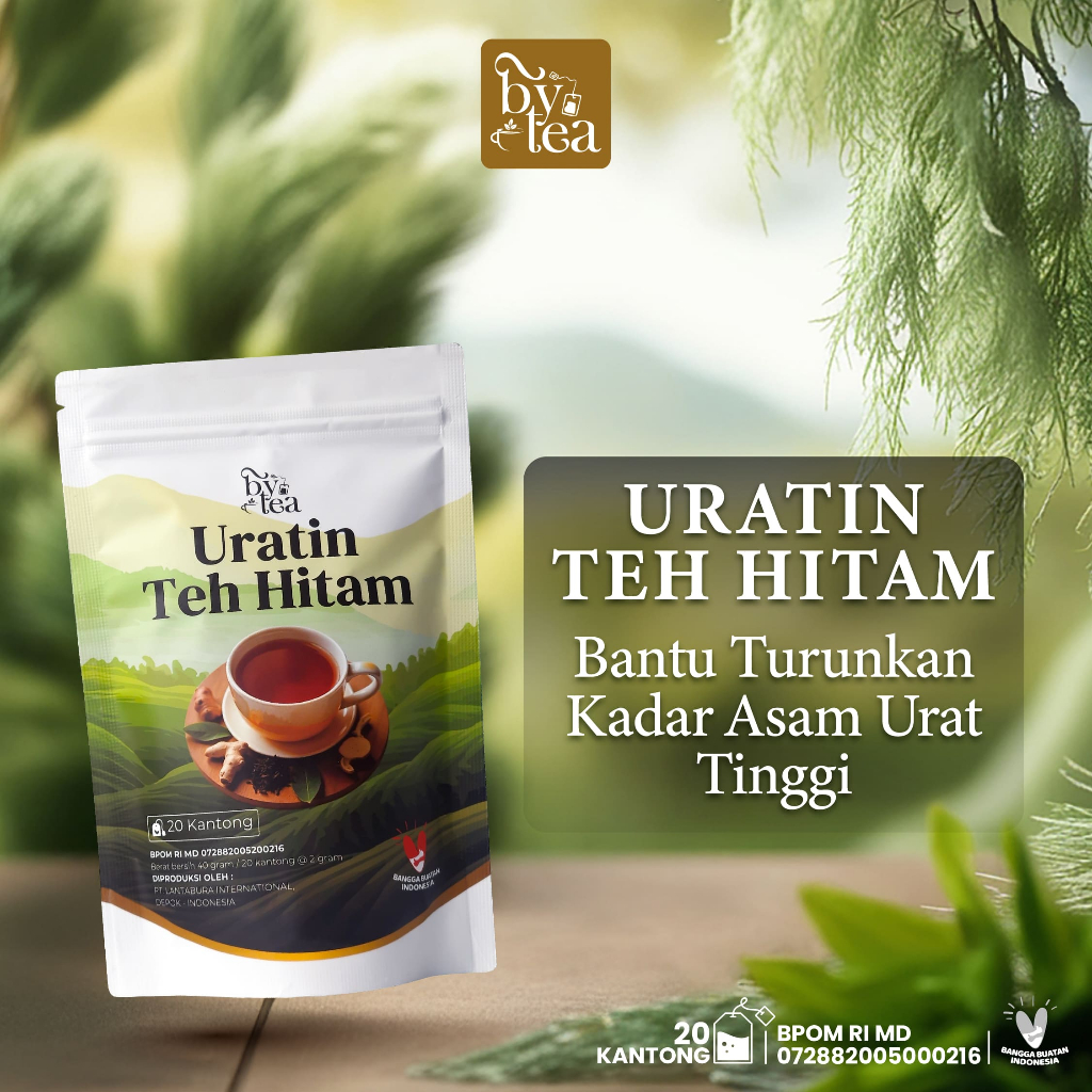 

Bytea Uratin - Minuman Herbal untuk Menjaga Kesehatan Asam Urat & Sendi 40gr