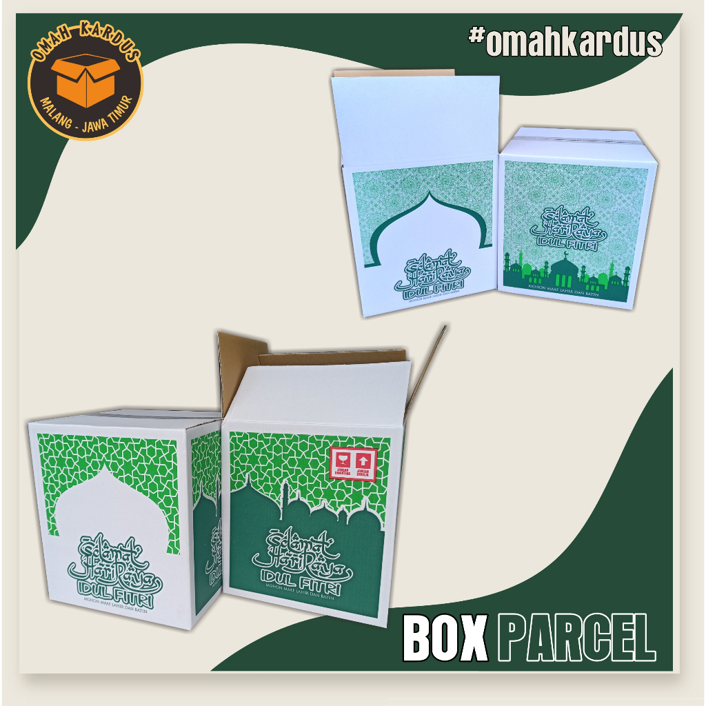 

Box Parcel 30x30x33 cm box parcel/parcel lebaran/box sembako/box idulfitri/eid mubarok/parcelmurah