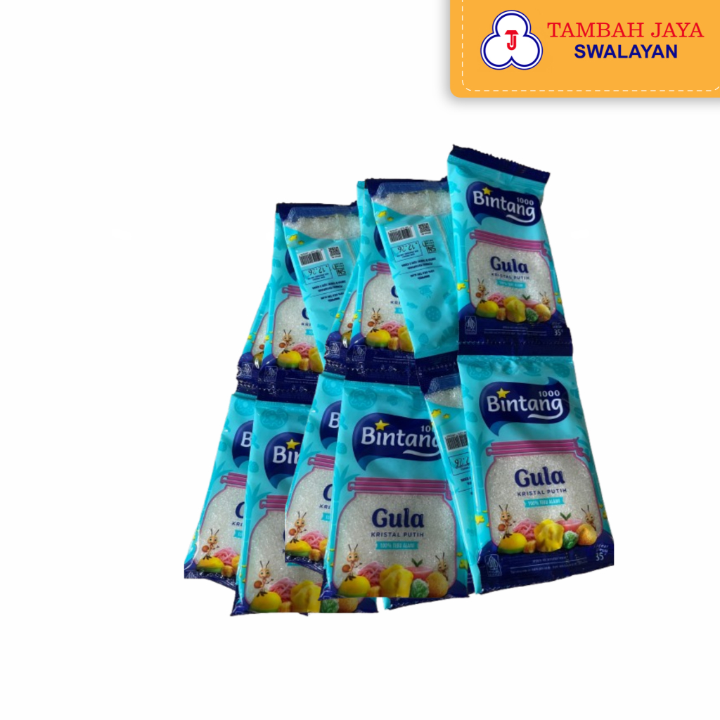 

Gula Seribu Bintang 35gr 3 Renceng 30pcs @45gr