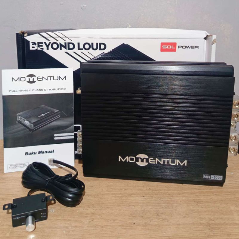 Monoblock Momentum MH 5000 - Digital Class D Monoblock The MH 5000 - Momentum