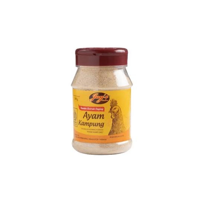 

JAYS AYAM KAMPUNG POWDER BTL 180 GR 8997014384559