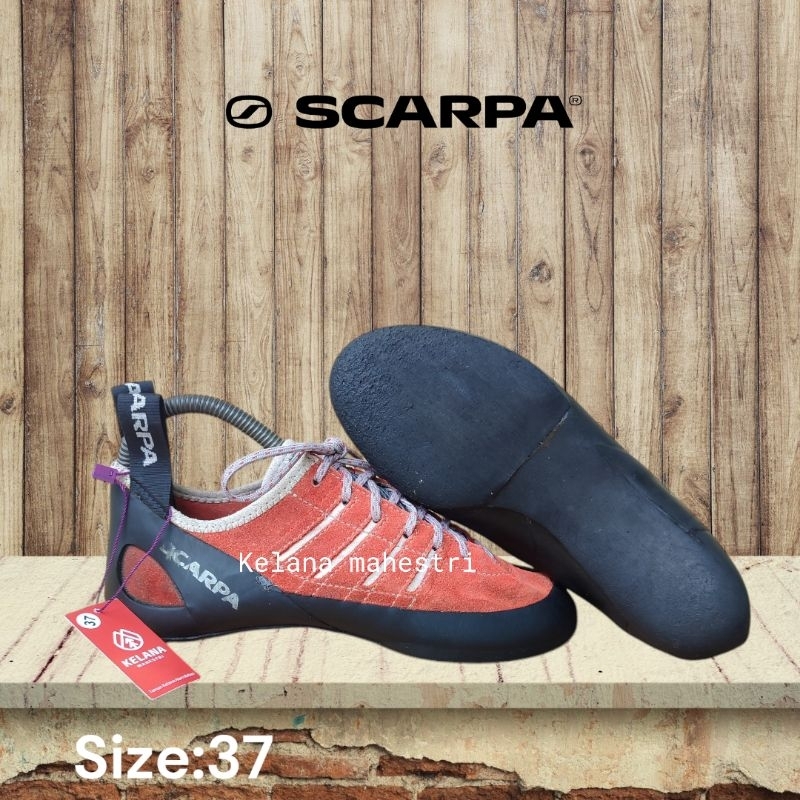 Scarpa climbing shoes size 37 sepatu panjat tebing