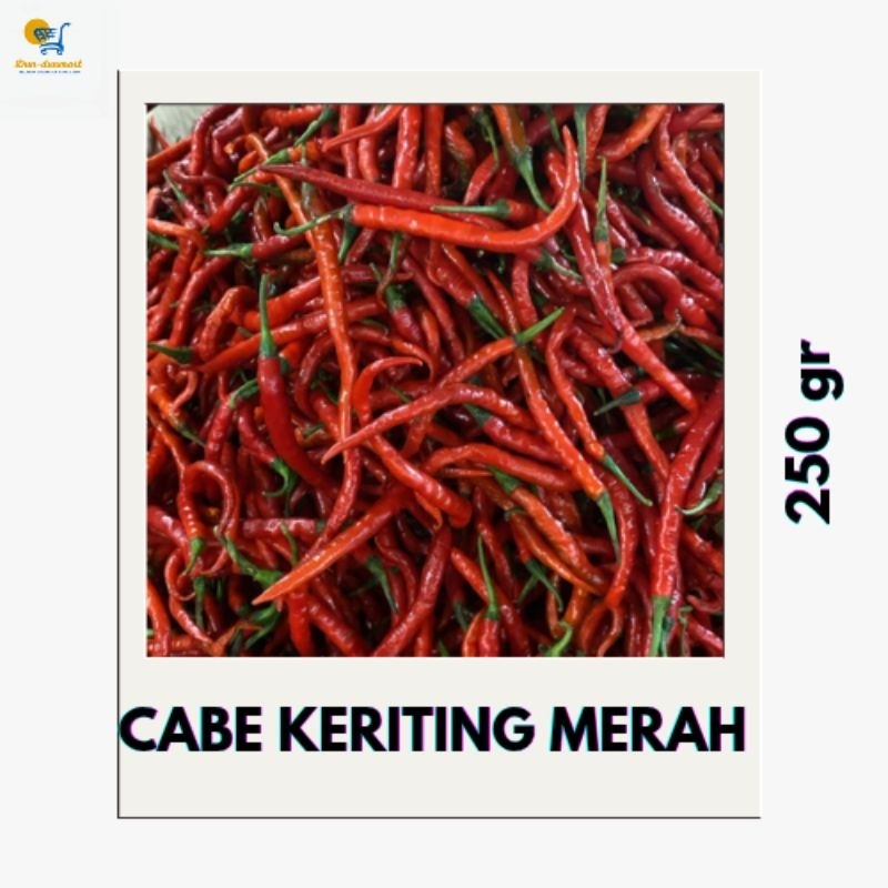 

cabe keriting merah fresh segar kualitas baik murah 250 gram