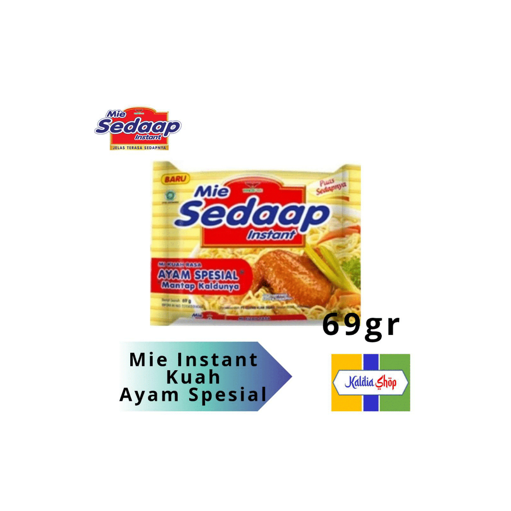 

Mie Sedaap Kuah Instant Ayam Spesial 69gr