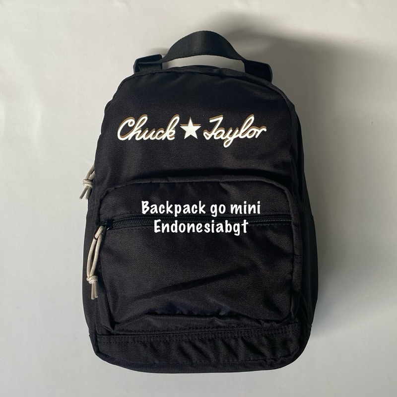 Tas Converse Go Lo Backpack Mini women's Brand New Black