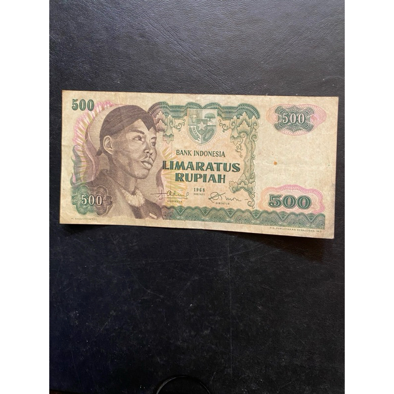 500 rupiah seri pak dirman Vf 1968 marta collection 02 pusatnya koleksi unik garansi asli