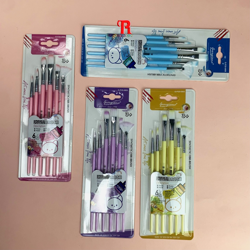 

Kuas Set / Brush Set / G-P20-6MX