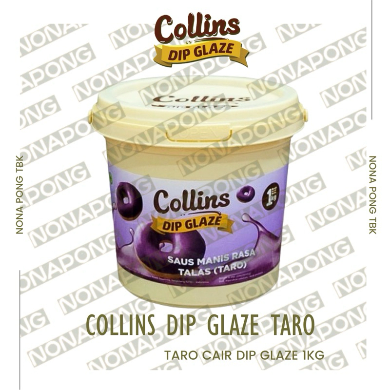 

Glaze | Dip Glaze | Taro Glaze | Glaze Taro | Saus Cair Taro | Collins Dip Glaze | Collins Dip Glaze Taro | Collins Dip Glaze taro 1Kg