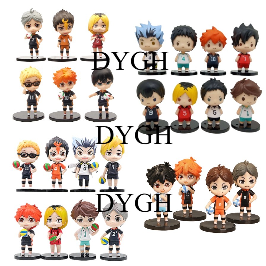 Figure Haikyuu set Kageyama Hinata Oikawa