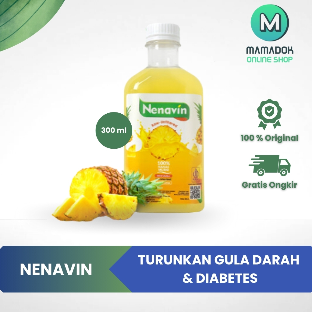 

Nenavin Cuka Nanas Organik 300ml Solusi Ampuh Atasi Diabetes dan Gula Darah Alami