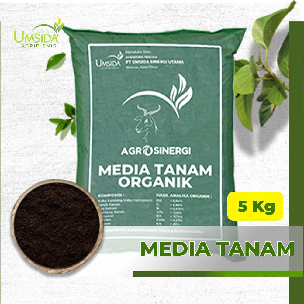 Media Tanam Organik Siap Pakai (5 Kg)