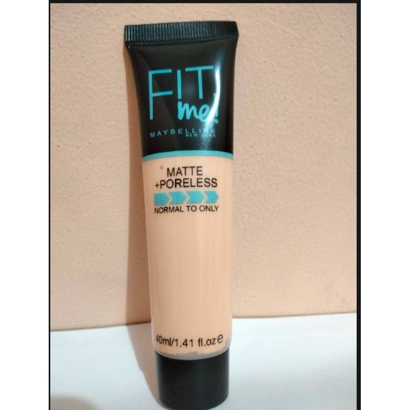 FOUNDATION  FITME MAYBELLINE MATTE PORELESS