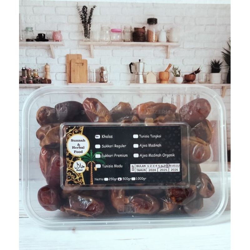 

Kurma Khalas Premium Dates 500gr