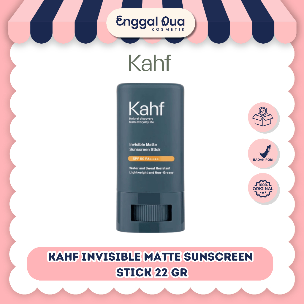 KAHF INVISIBLE MATTE SUNSCREEN STICK 22 GR