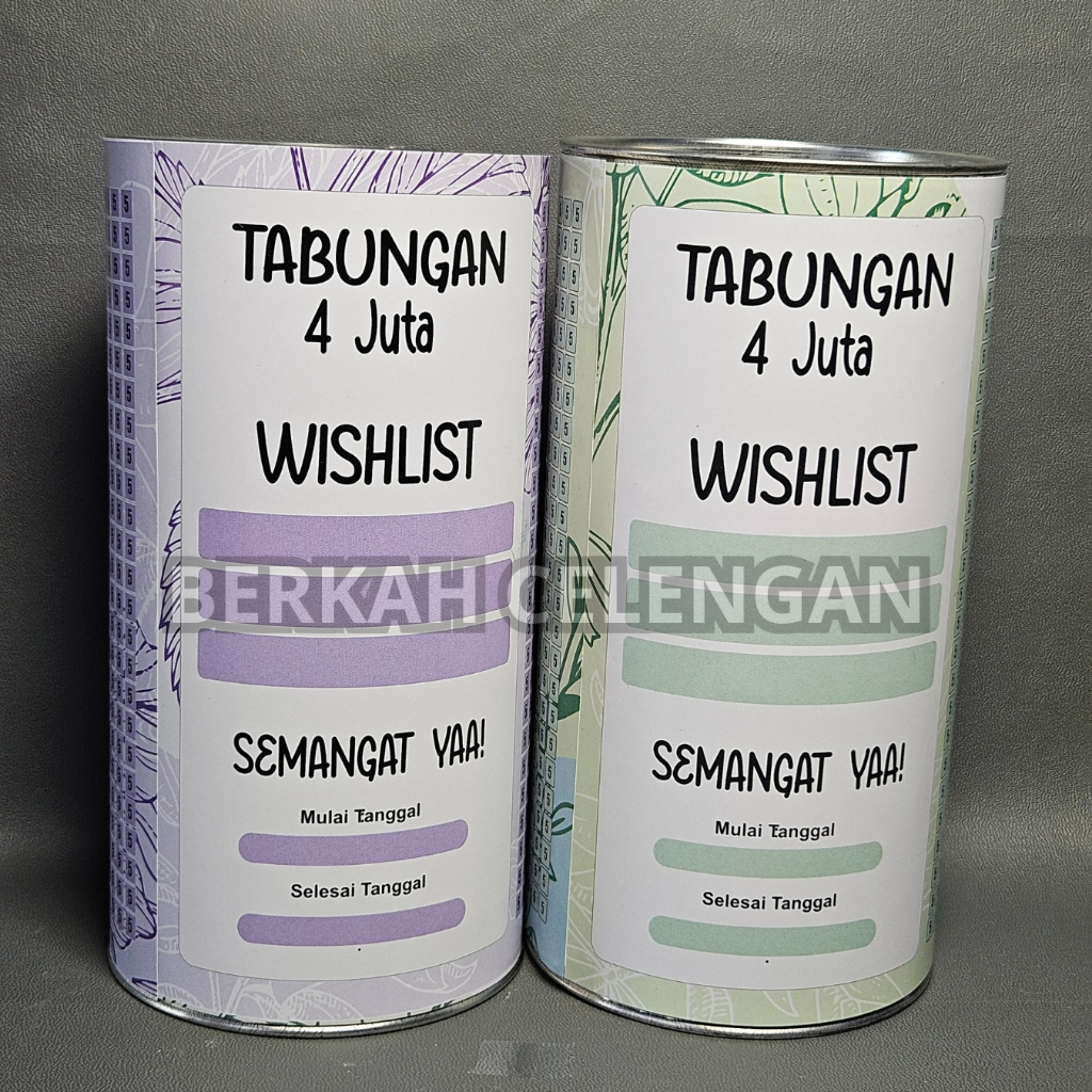 [UKURAN MEDIUM] CELENGAN TARGET MURAH 5K TARGET 4JT CELENGAN TABUNGAN TABUNGAN TARGET PERMANENT