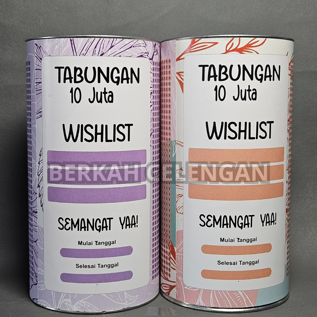 [UKURAN MEDIUM] CELENGAN TARGET 5K TARGET 10JT TABUNGAN TARGET CELENGAN PERMANENT CELENGAN TABUNGAN