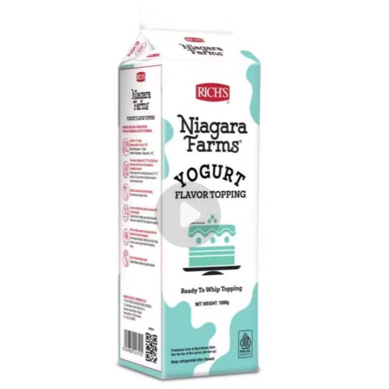 

RICHS Niagara Farms Yogurt 1000 gr ( Gosend Bandung )