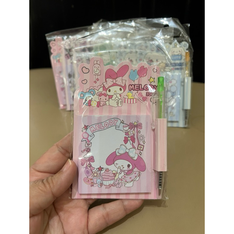 

note pad bocil sanrio