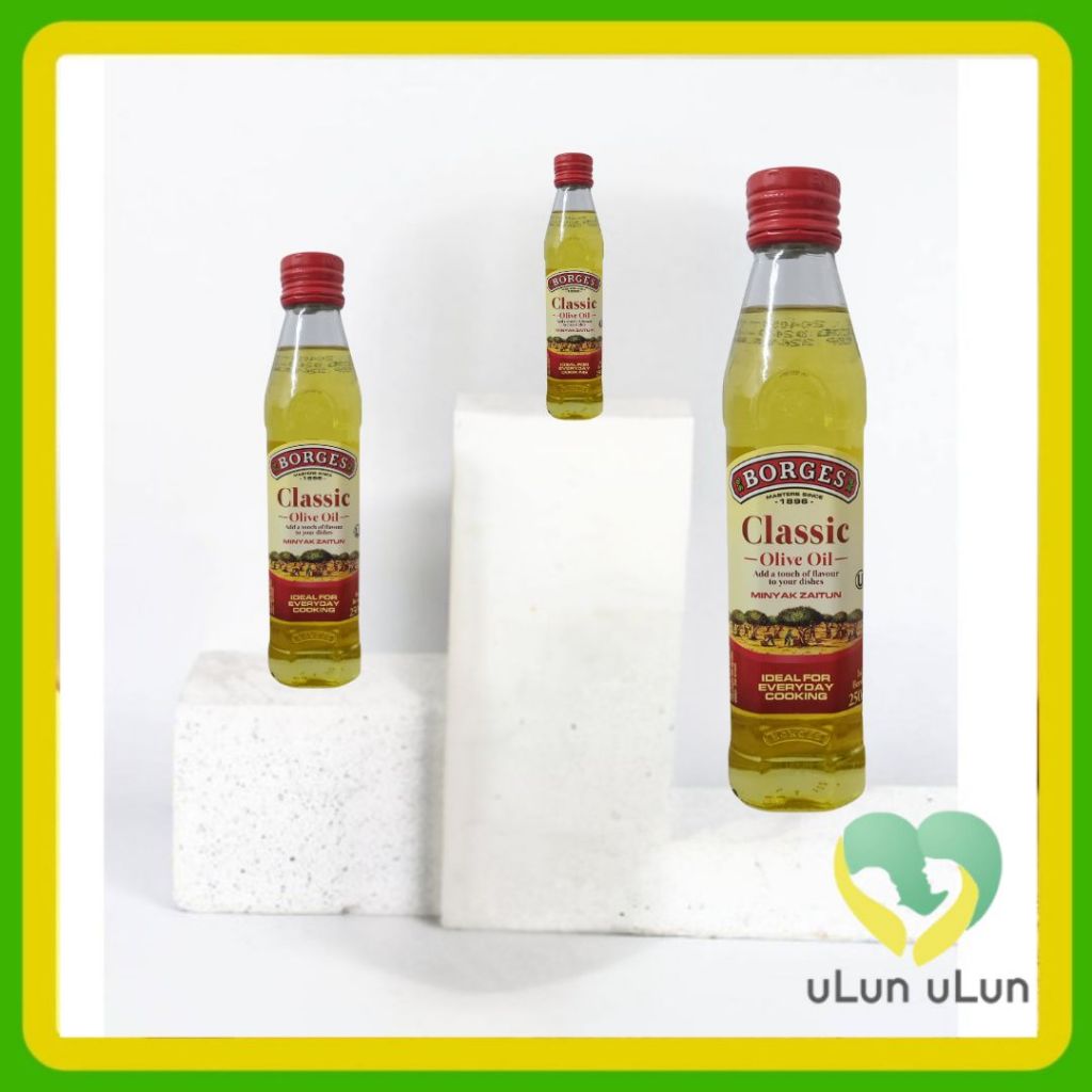 

Ulun Ulun Borges Classic Olive Oil Pure Minyak Zaitun 250 ml