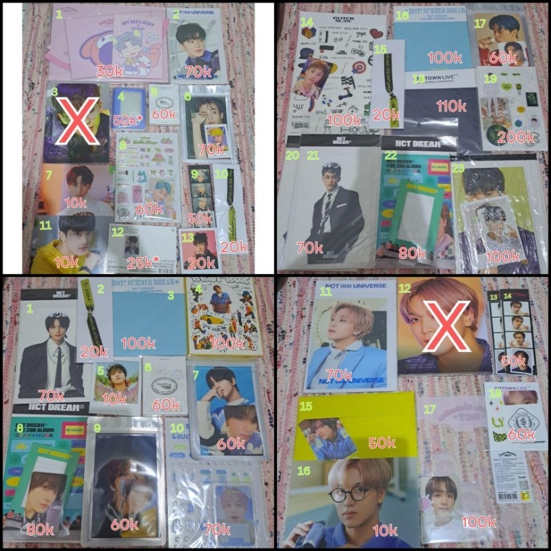 [READY STOCK] [1] MD NCT MARK HAECHAN 127 DREAM PC POSTCARD 4X6 POLA PARTY PACKAGE 4CUT COLLECT BOOK