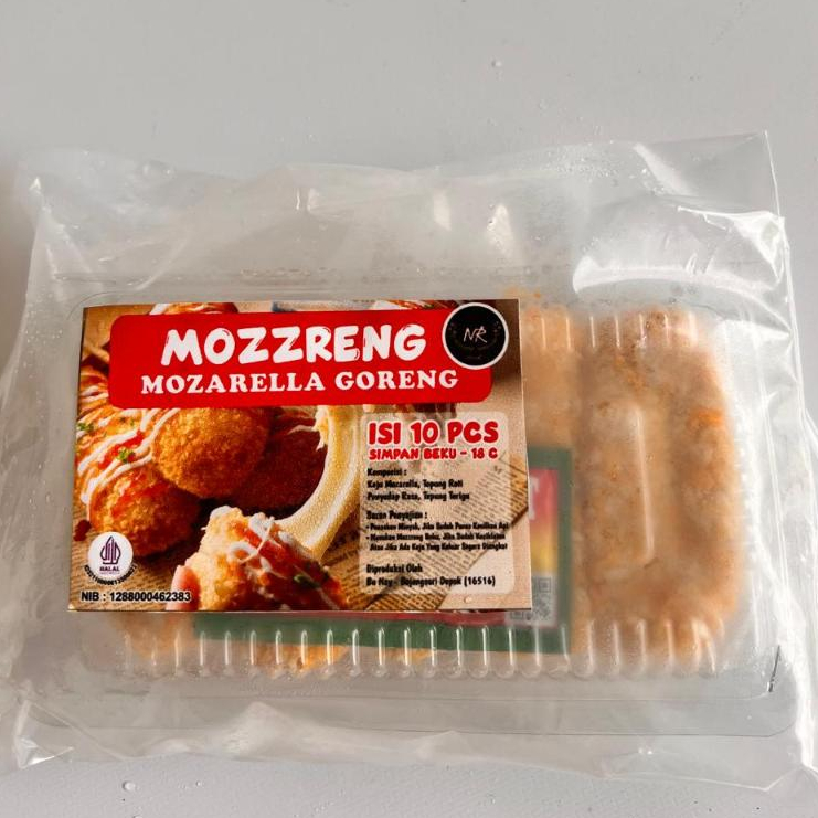 

Mozreng (mozarella goreng) Isi 10 pcs