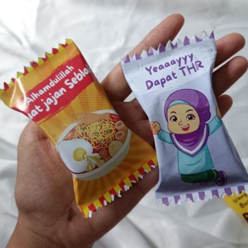 

Amplop Lebaran Permen Siap Pakai Aesthetic Free Double Tape Termurah Lucu Sudah dipotong gerigi ujungnya