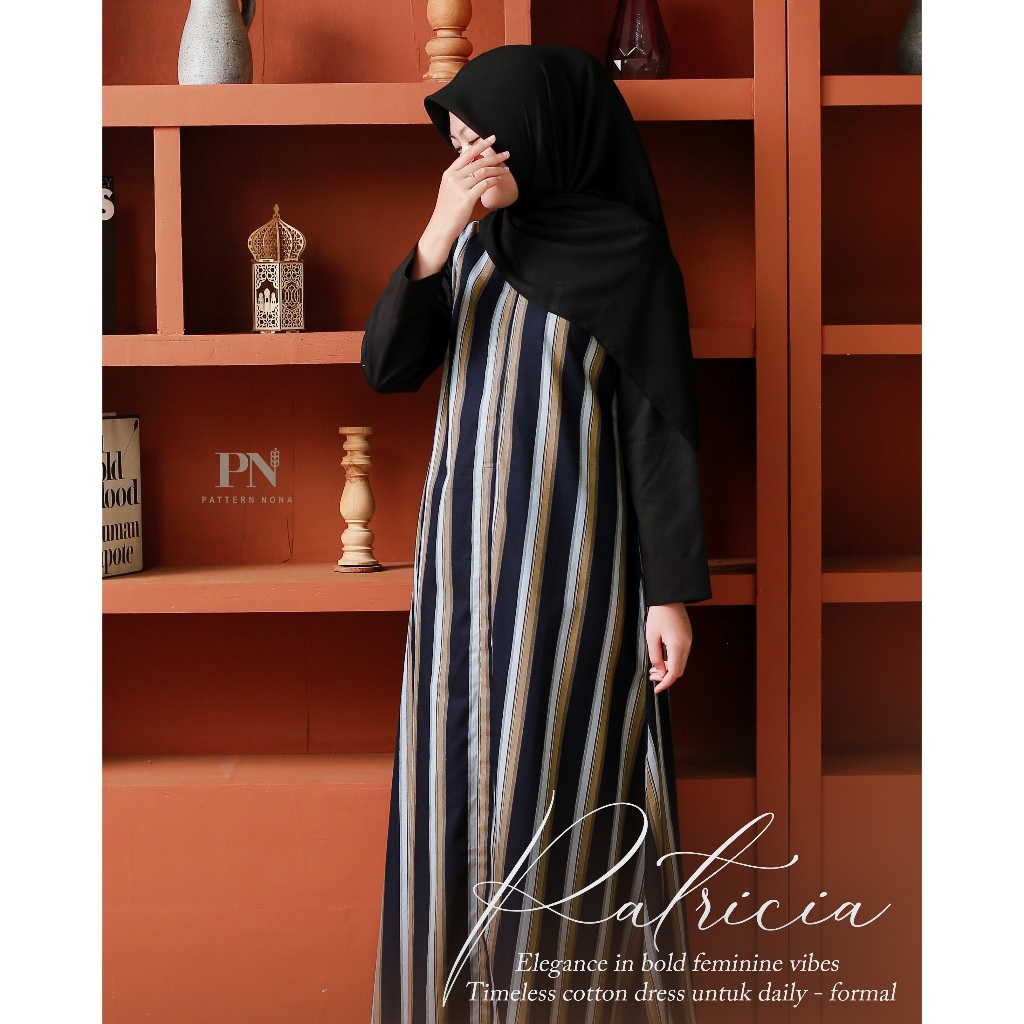 Pattern Nona Dress Patricia Gamis Soft Cotton