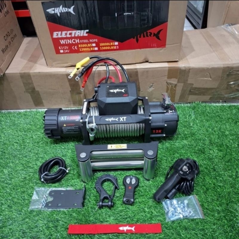 WINCH SHARK GEN2 XT 13000LBS 24 VOLT SLING BAJA OFFROAD 4x4
